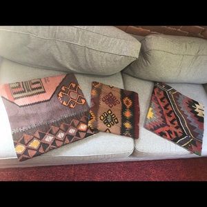 NEW Aztec Boho Kilm Pillow Covers